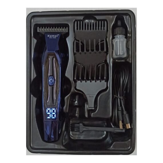 Kemei 1656 Professional Hair Clipper USB Charging 1200MAH LI-LON BATTERY.