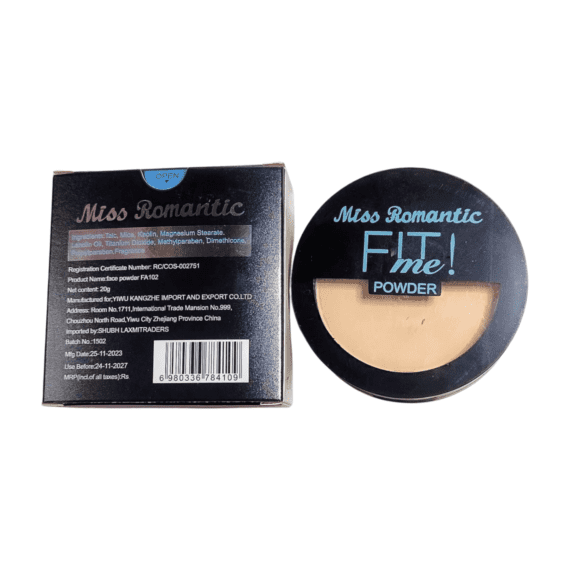 MISS ROMANTIC FIT ME 2IN1 COMPACT POWDER.