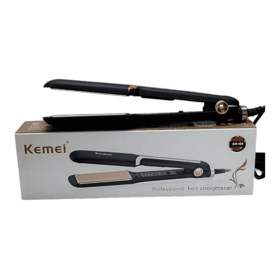 KEMEI 458 PROFESSIONAL HAIR STRAIGHTENER.