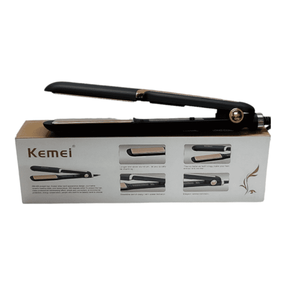 KEMEI 458 PROFESSIONAL HAIR STRAIGHTENER.