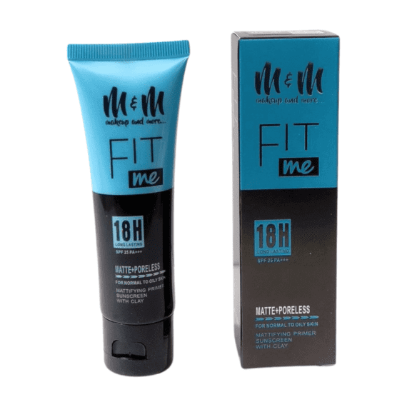 foundation MAKEUP AND MORE FIT ME 18H LONG LASTING SPF 25 PA MATTE+PORELESS. 02 TAFETA