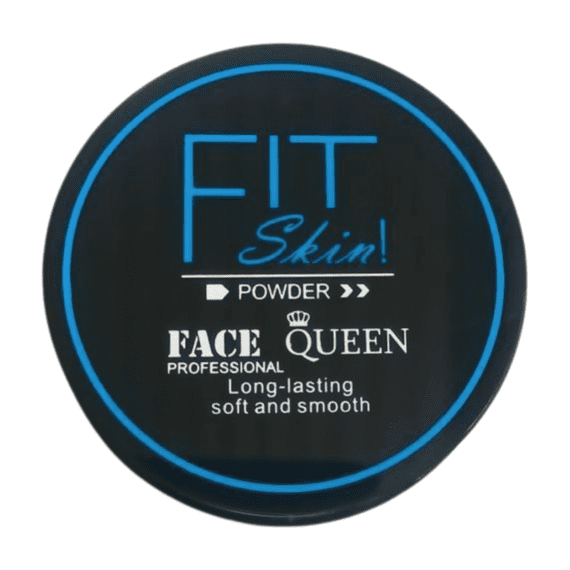 FACE QUEEN PROFESSIONAL FIT SKIN 2IN1 POWDER 24 H MATTE LIGHT LONG LASTING SOFT AND SMOOTH