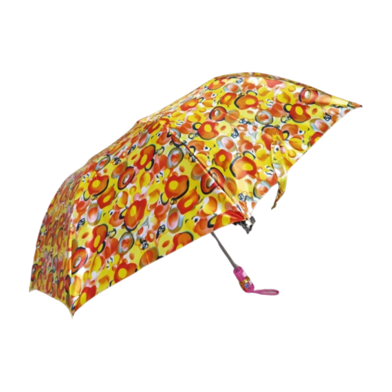 2 Fold COLORFUL Umbrella Folding Automatic Open Uv Protective.