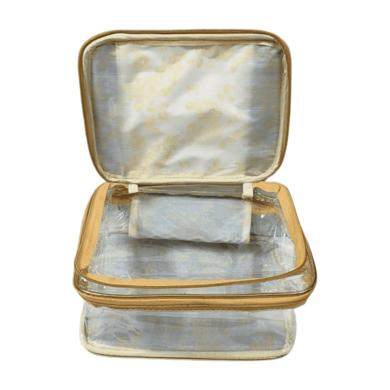 Double Layer Travel Cosmetic bag.