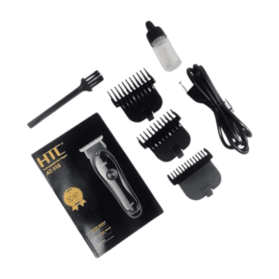 HTC AT118 Men's Electric Hair Trimmer with 2 Speed Settings MAHERACOLLECTION