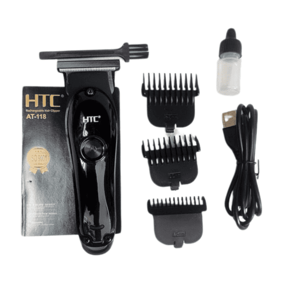 HTC AT118 Men's Electric Hair Trimmer with 2 Speed Settings MAHERACOLLECTION