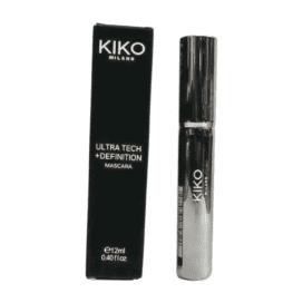 KIKO MILANO Ultra Tech + Definition Mascara | Long-Lasting, Smudge-Proof, High Volume & Curl