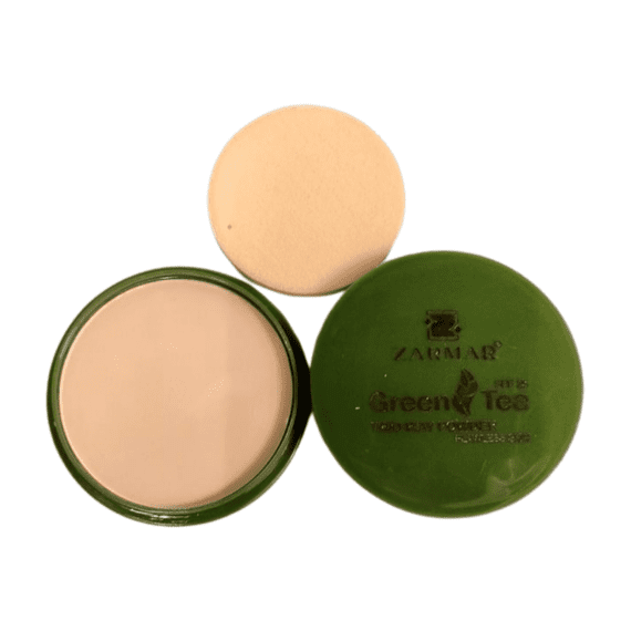 ZARMAR GREEN TEA SPF25 TWO WAY POWDER FLAWLESS FA103-01