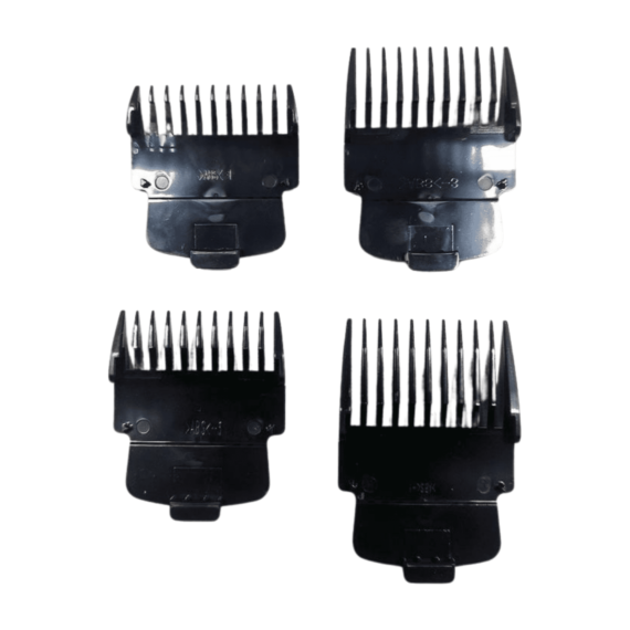 TRIMMER MODEL 657 HAIR CUTTING 4 CLIPS SIZE 3MM, 6MM, 9MM, 12MM