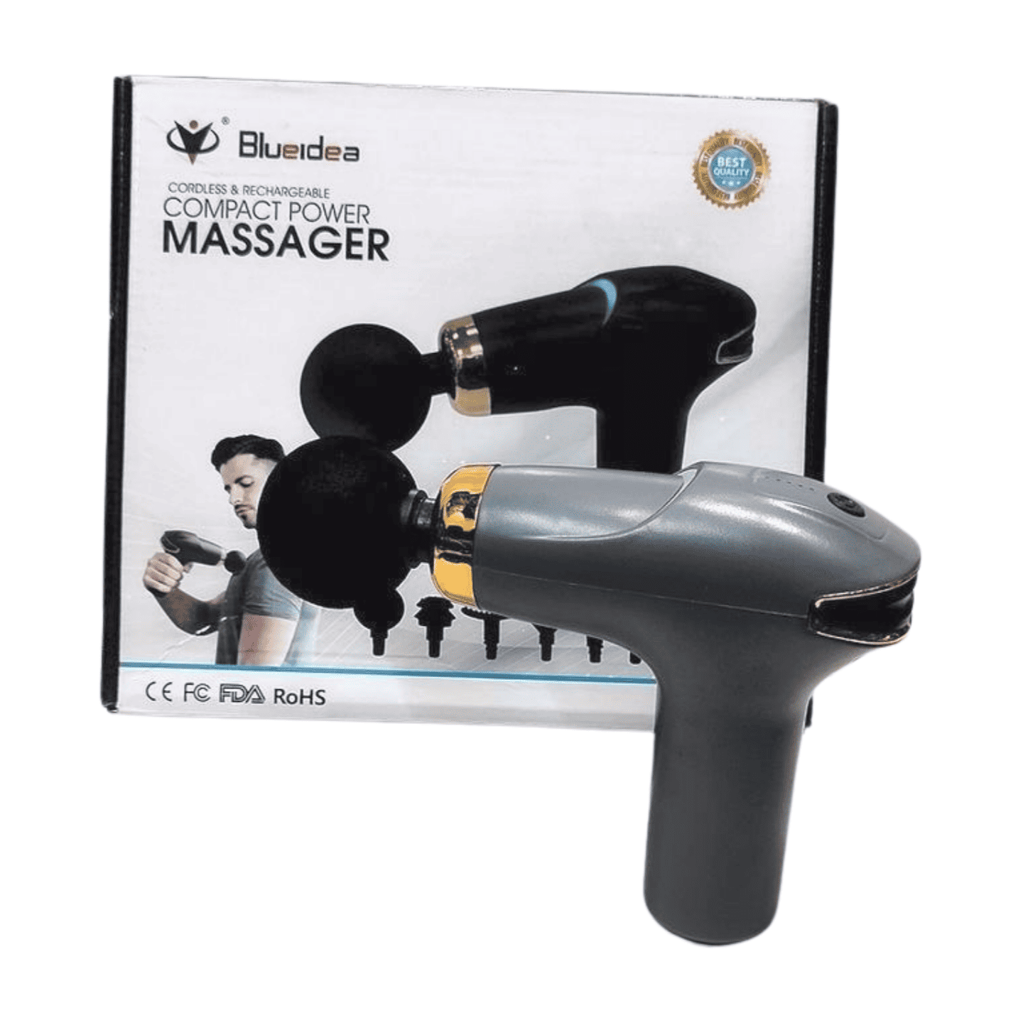 BLUEIDEA COMPACT POWER BODY MASSAGER BLD 328 (GRYE)