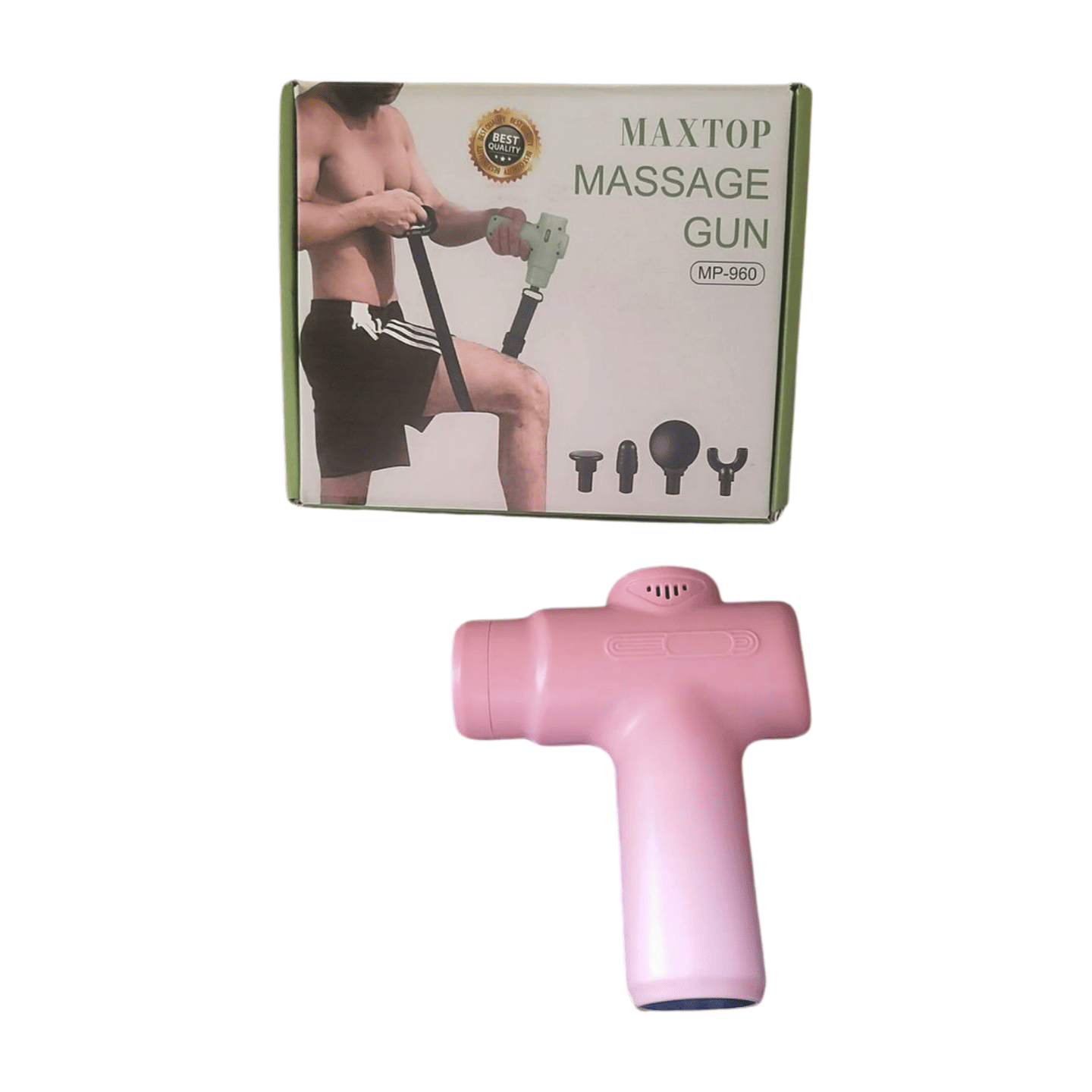 MAXTOP Full Body Massage Gun, Black, Belly Fat Reducer mp-960 PINK